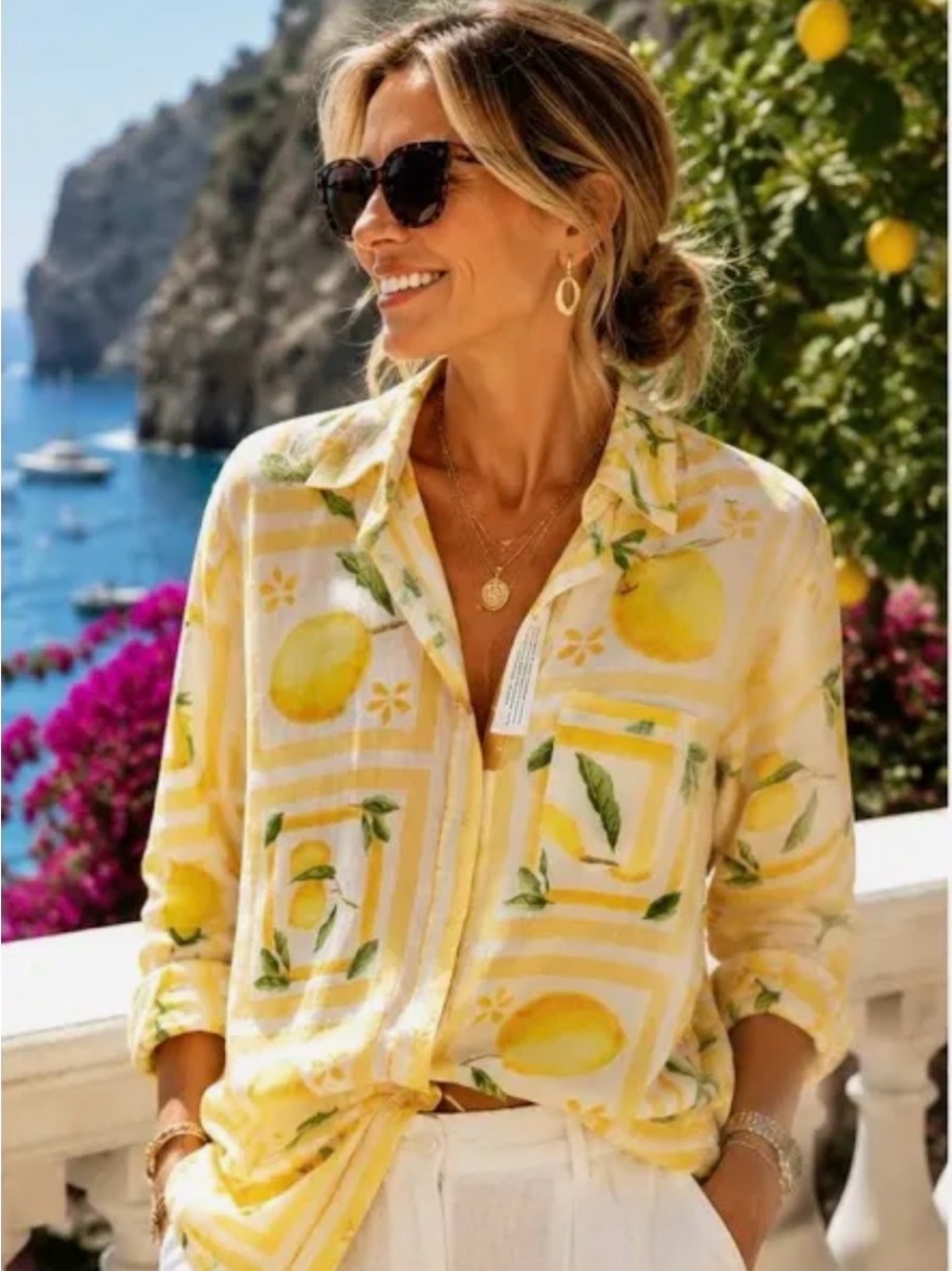 Calypso St. Barth Lemon Shirt
